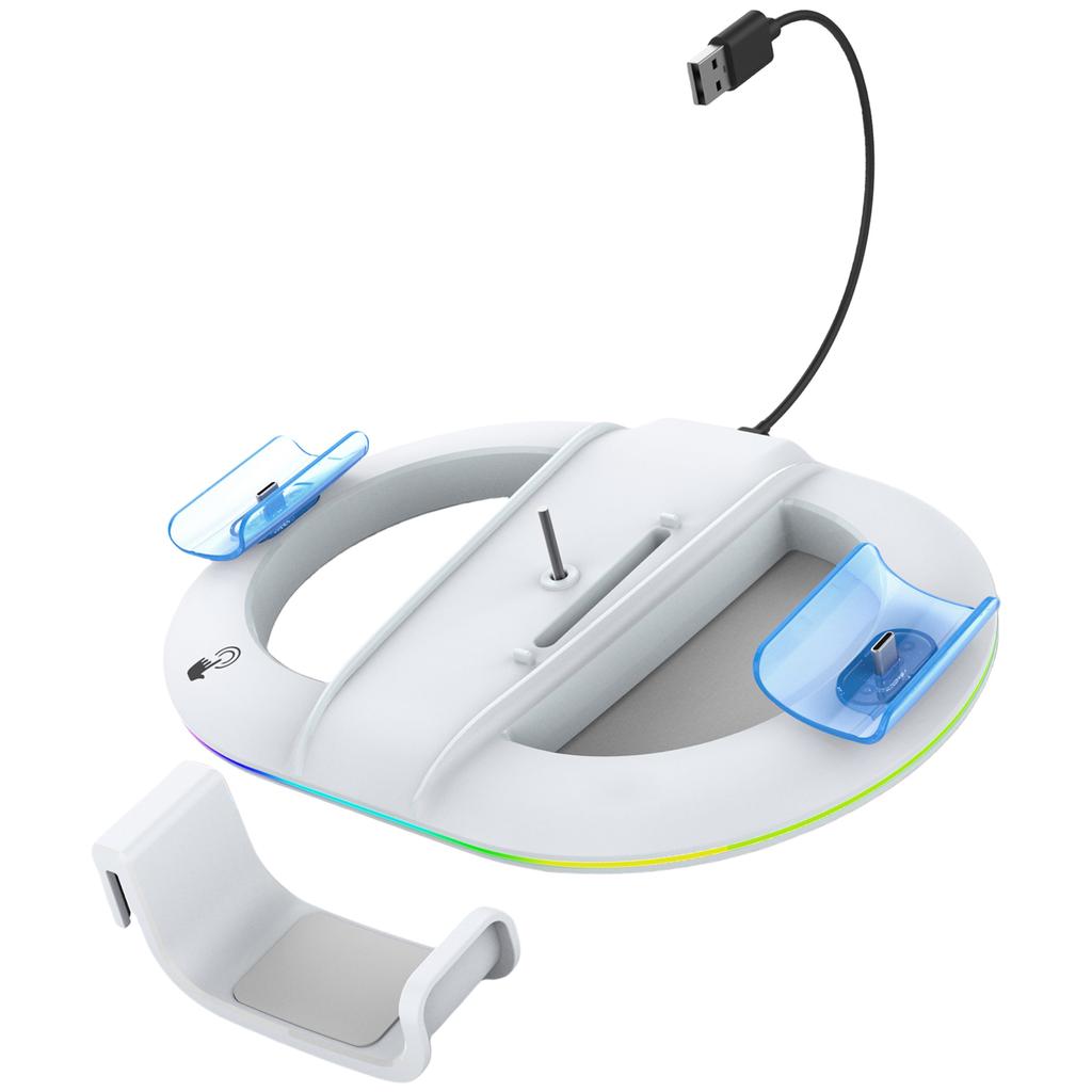 Charging Station with Colorful Light Effects Consoles Stand Consoles Stand with Double Charges Simple Install for P5