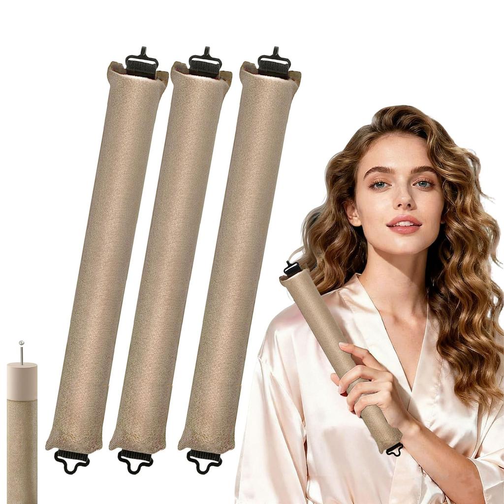 Hitzefreier Lockenstab für Frauen, faules Haar-Locken-Artefakt, europäischer und amerikanischer einfacher Scheiben-Haar-Großwellen-Schlaf-Scheiben-Haar-Gerät