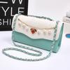 Bag women's new simple messenger bag chain shoulder bag niche design firm