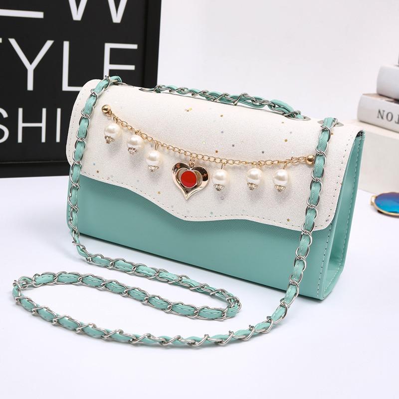 Bag women's new simple messenger bag chain shoulder bag niche design firm