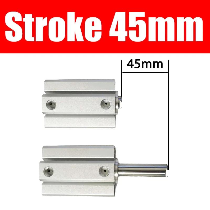 SDA Thin Cylinder Small Pneumatic 20/25/32/40/50/63/80X10X15X30X60 Cylinder Collection