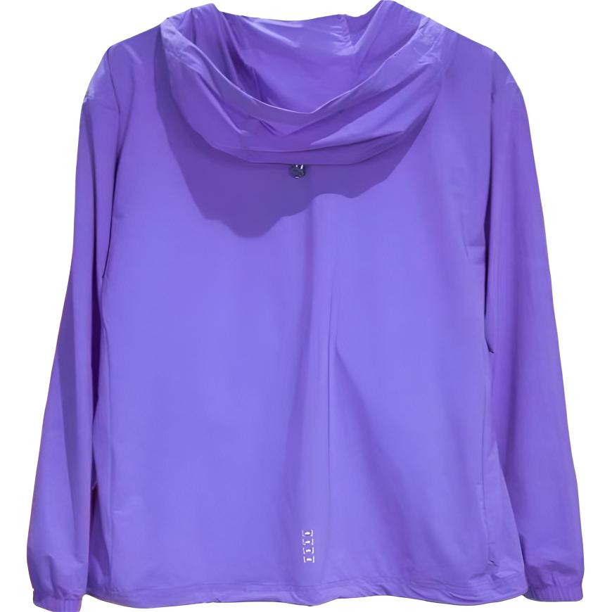 Li Ning Υπαίθριο Άνετο Casual Αθλητικό Αντιανεμικό Μπουφάν με Κουκούλα Ανδρικό Εξωτερικό Ρούχο Φθορίζον-Αστροειδές-Μοβ AFDT185-15