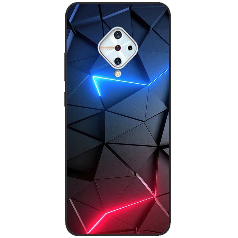 For vivo V17 Case Soft Silicone TPU Phone Cover For Vivo 1920 Case Coque For Vivo v17 Russia Vivo S1 Pro Funda V1945A Case