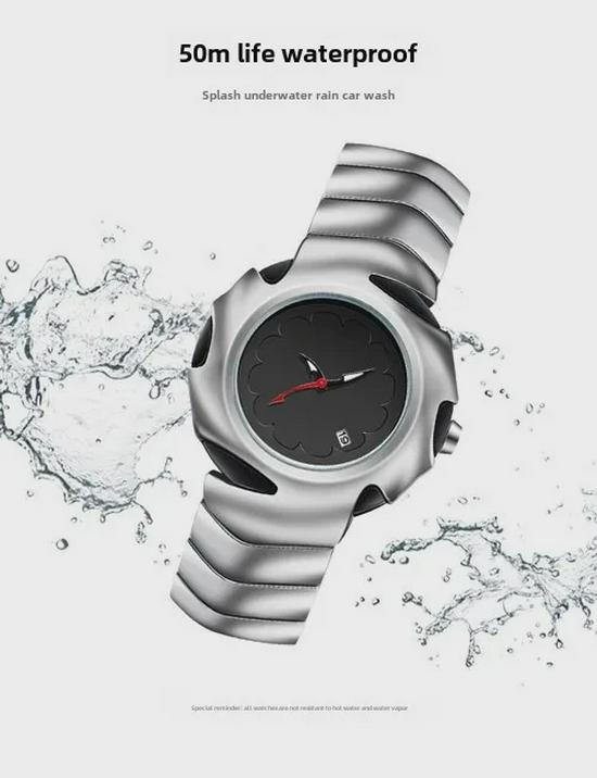 Y2K Mechanische Herrenuhr „Blade“ – Hochwertiges, einzigartiges Design, wasserdichte Eiche