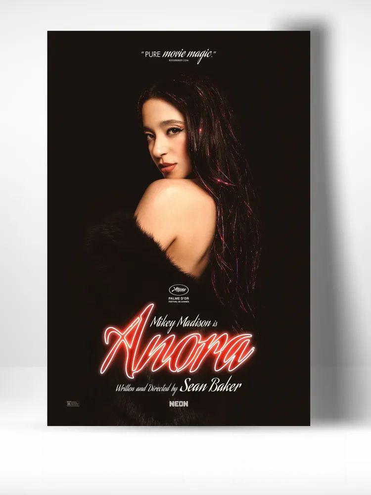 

Anora Movie Metal Poster 30x20cm, Vintage Drama Wall Art Decor