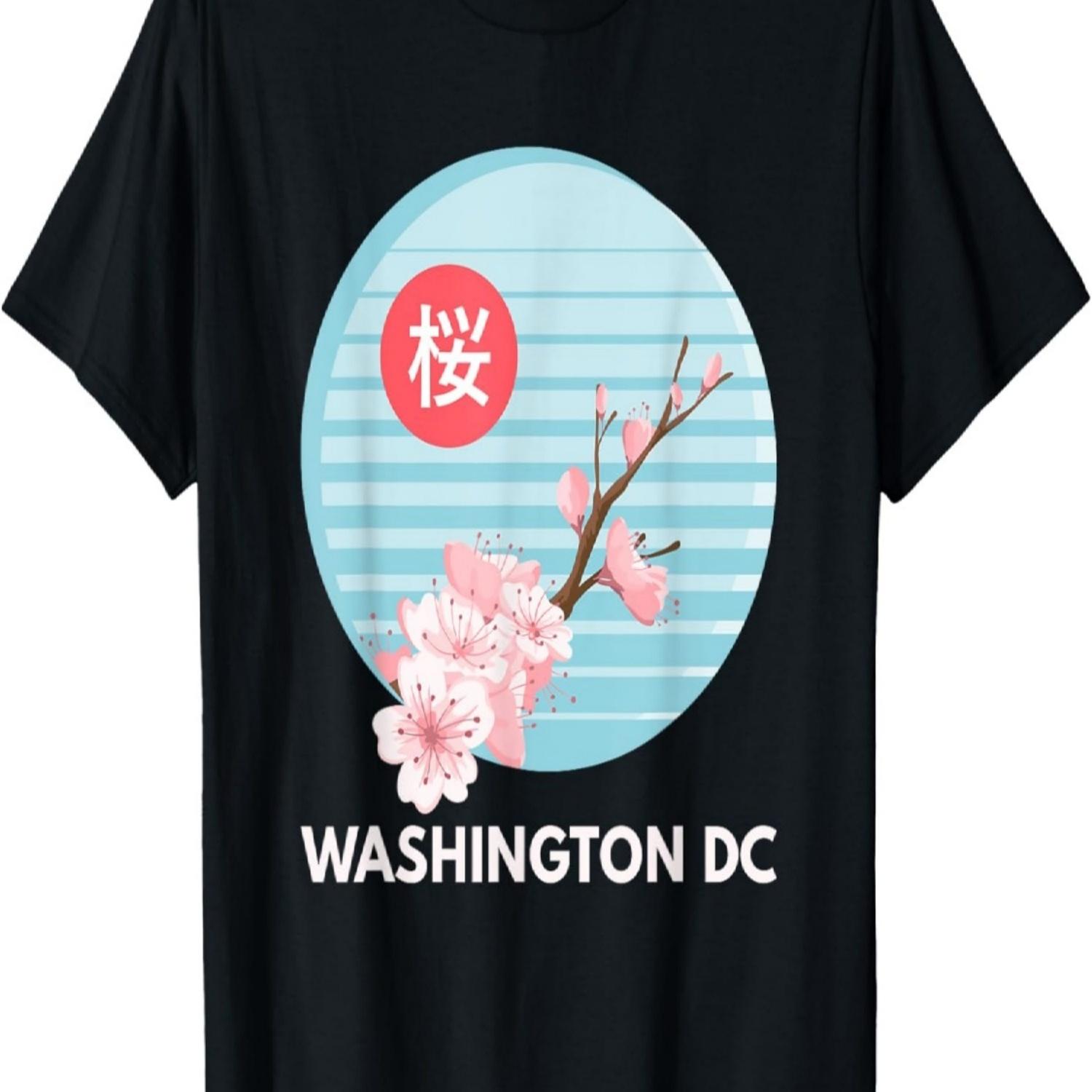 Washington DC Cherry Blossoms Sakura Festival TShirt T-Shirt S