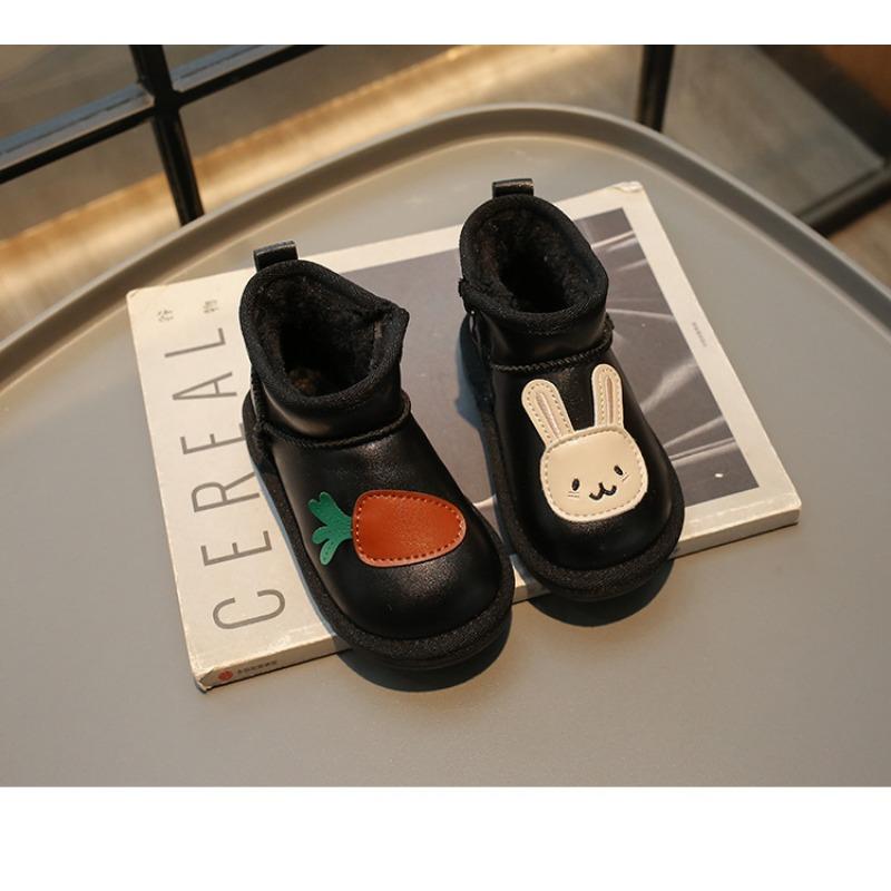 Koreanische Version niedliche Kinder Schneestiefel Winter neue warme Kinderstiefel Kurzstiefel