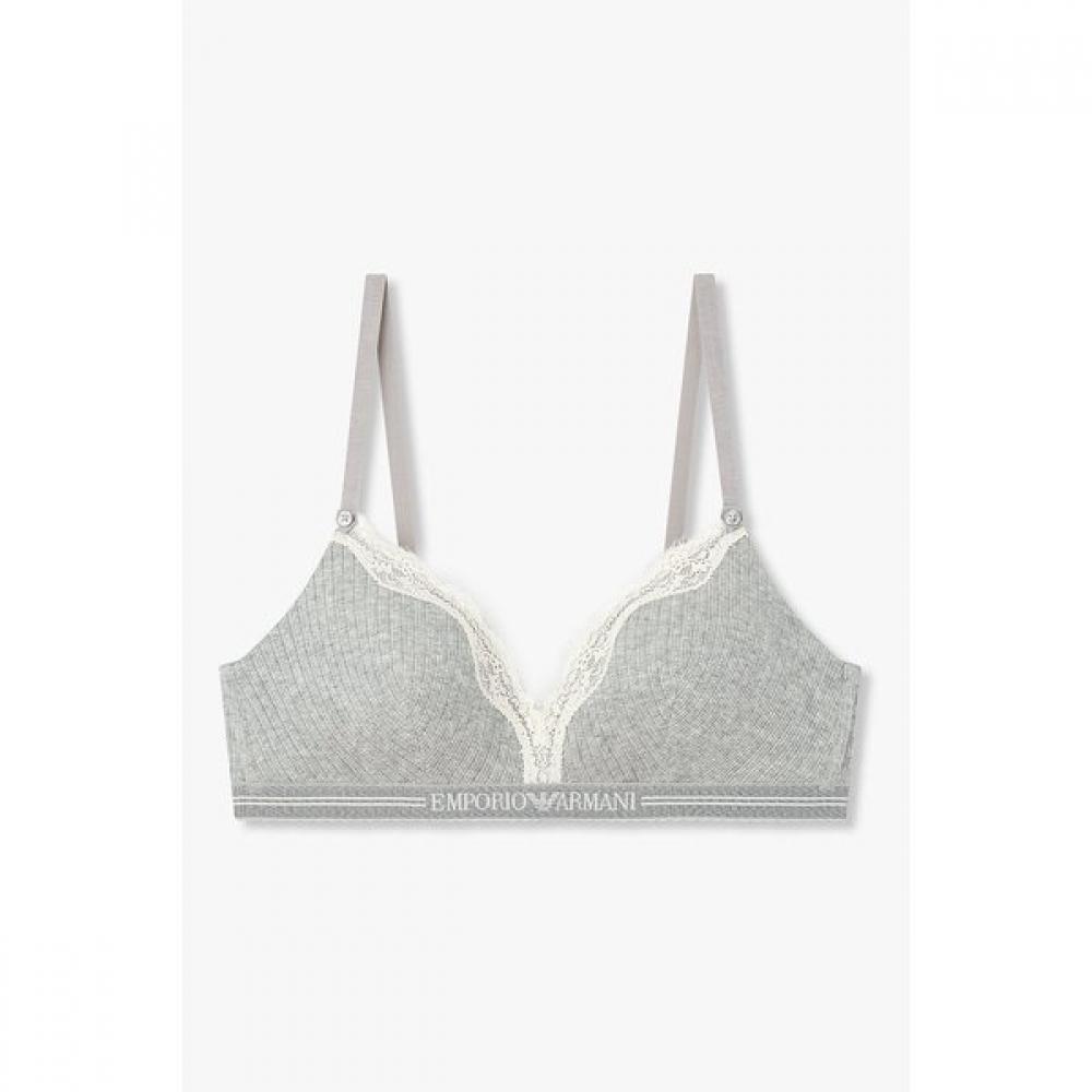 Emporio Armani Women S Knitted Padded Triangle Bra 0826181514 S(70~75)