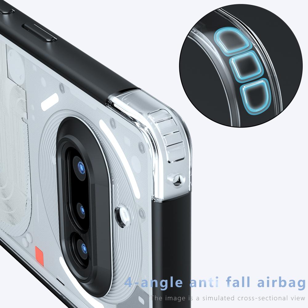 Cover for Nothing Phone 3A Pro Case Ultra Thin Matte Translucent & Clear Full Protection Funda for Nothing Phone 3A Capa