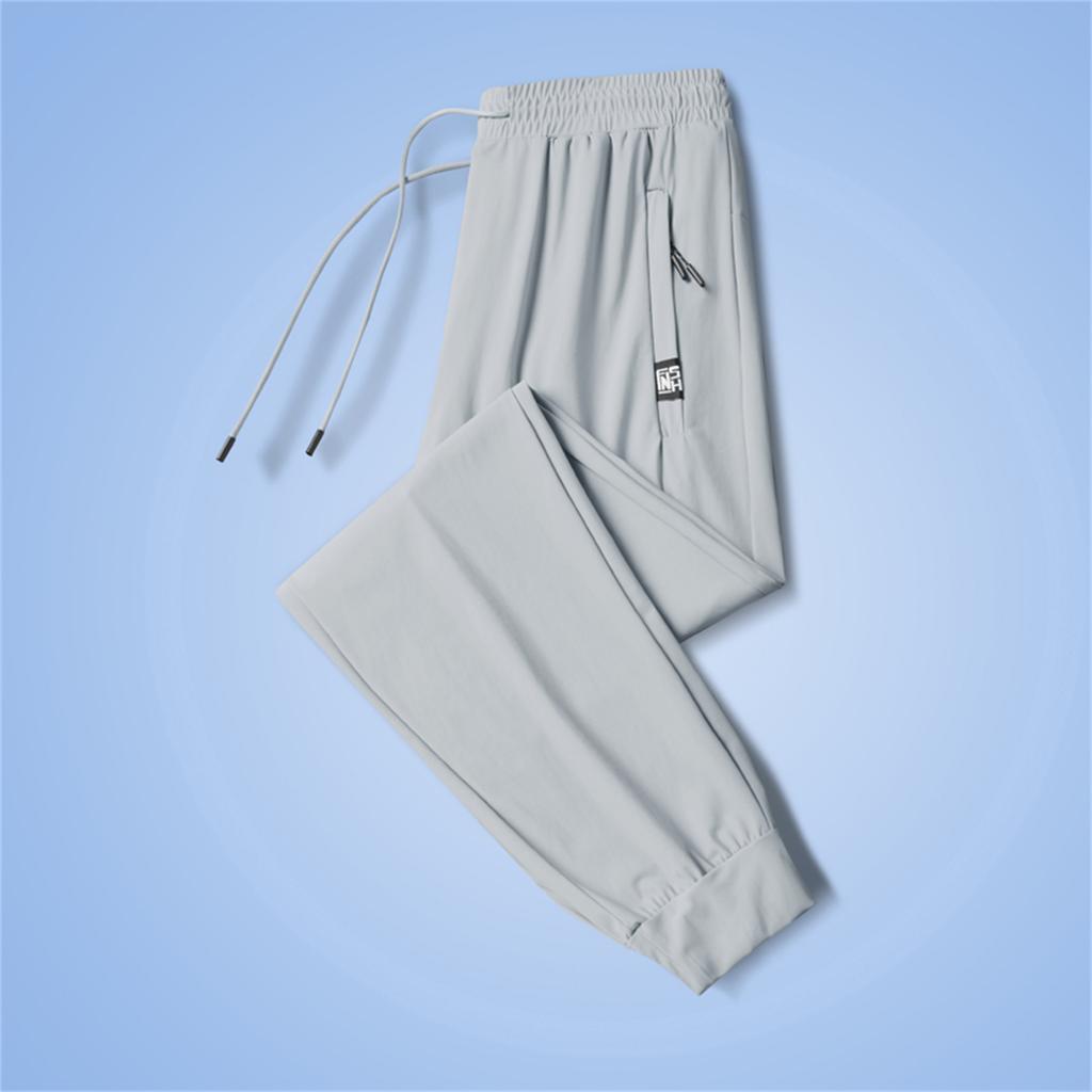 Women's Casual Pants High-waisted Belted Jogging Pants With Pockets