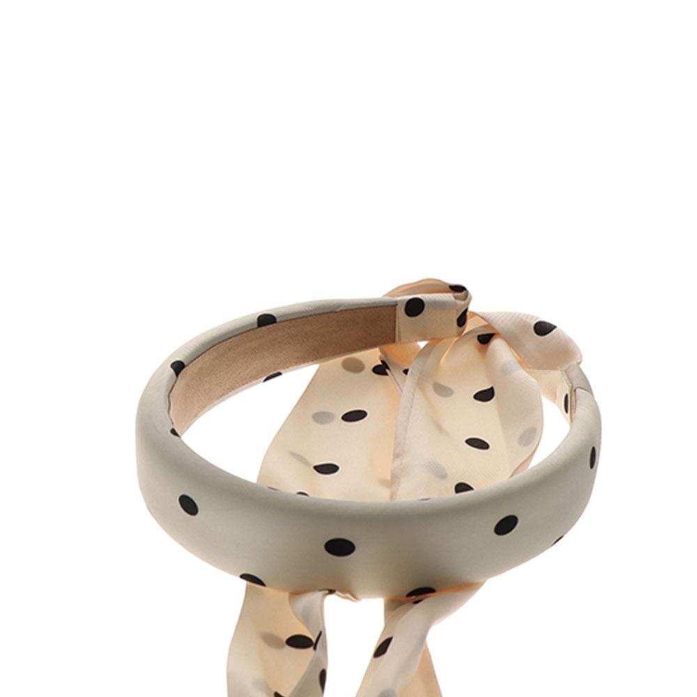 Hair Hoop Ribbon Summer Silk Scarf Headband Korean Hairbands Sponge Hair Hoop Women Hair Hoop