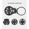 GUB 639 Bike Computer Stem Top Cap Mount Bicycle Computer Angle Adjustable Holder Compatible for Garmin Edge Wahoo Bryton Cateye
