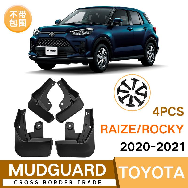 Parafanghi Per Toyota Raize Rocky GR 2022 Paraspruzzi Parafango Paraspruzzi Anteriore Posteriore Parafanghi Auto