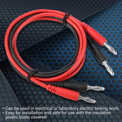 Banana Plug Testing Cable Test Probe Test Cable P1041 4mm Banana Plug To Banana Plug Test Cable Multimeter Testing Cables