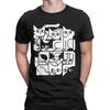 Animal Friends Apparel for Cat Enthusiasts Geometric Cat Silhouette T Shirts Short Sleeve Tshirt Summer Tees