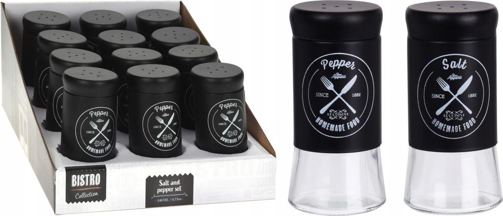 Glass Salt & Pepper Kitchen Container