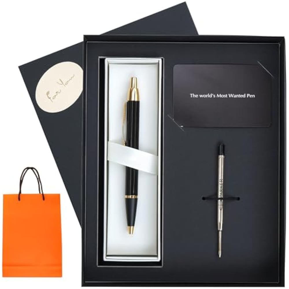 Parker Ballpoint Pen, Genuine Refill Set with Warranty, Stylish Parker IM 1.0mm, Men s Gift, Fare...