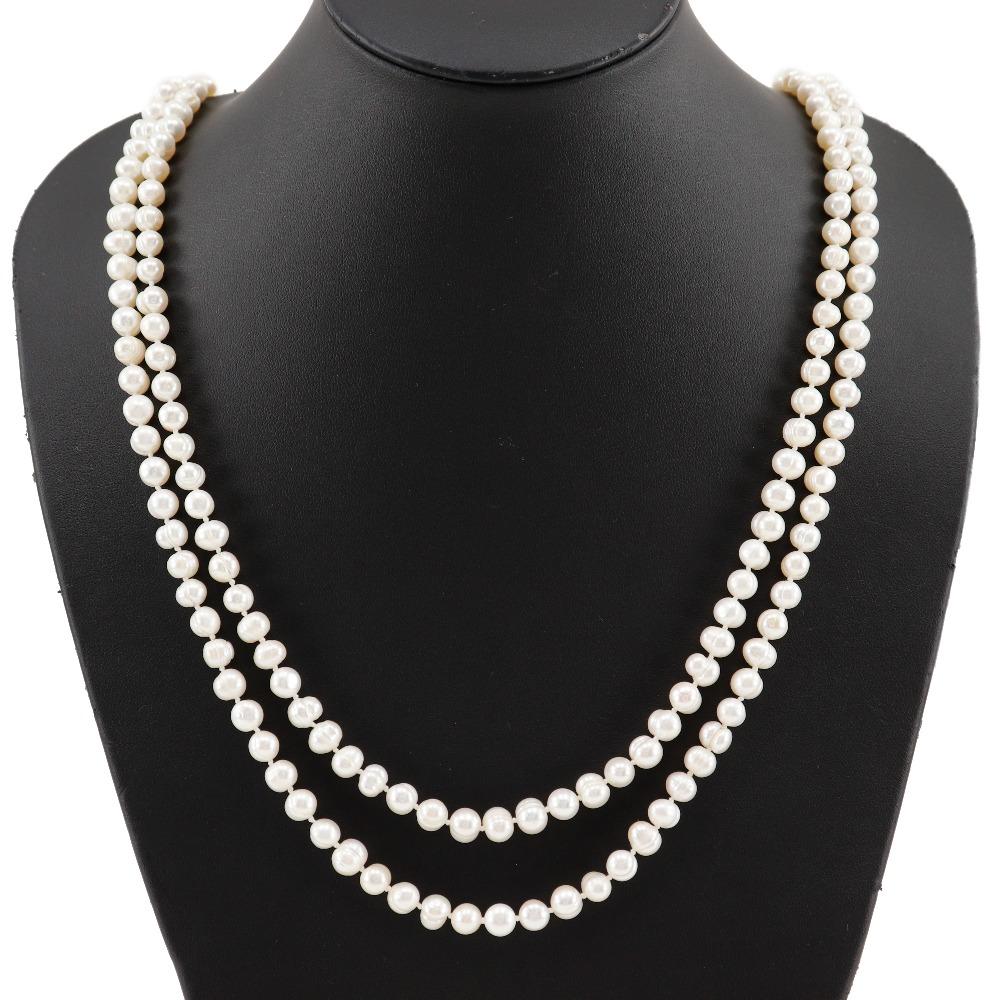Pearl Necklace Pearl 104.5g Women Used
