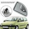 Inner Door Handle Gray Front Left/Right For Renault Kangoo Twingo I