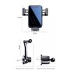 For Phone Car Smartphone Holder 360° Rotation One-Hand Operation Air Vent Car Phone Holder Car Mobile Phone Stands