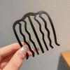 Elegant U-Shaped Chinese Hairpin: Women's Bun Tool, Decorative Insert Comb, Premium Hair Accessory