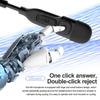 Kebidumei Motorcycle Helmet Headset Wireless Hands-free Call Kit Bluetooth 5.3 Waterproof MP3 Music Player Speaker Earphone