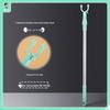 Stainless Steel Retractable Clothes Drying and Retrieval Pole for Home, Dorm, and Balcony.