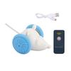 Interactive Cat Toys for Indoor Cats Electric Automatic Mouse Toy with Light-up Tail Cat Chasing Toy with Remote Control