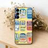 S-Sardines F-Fish Art Phone Case For Samsung S25,S24,S21,S22,S23,S30,Ultra,S20,Plus,Fe,Soft Silicone Black Cover