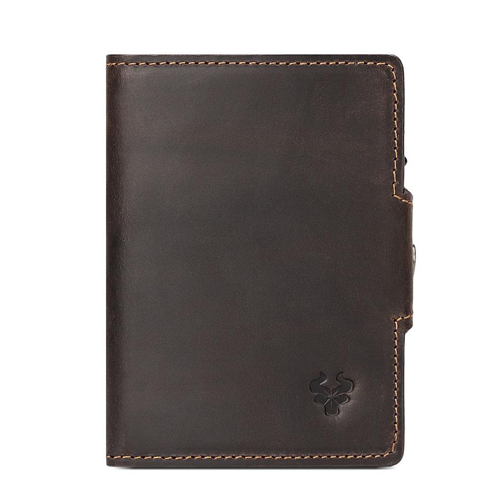 

Мужской кожаный кошелек HUMERPAUL из 100% коровьей кожи, держатели для карт и удостоверений личности