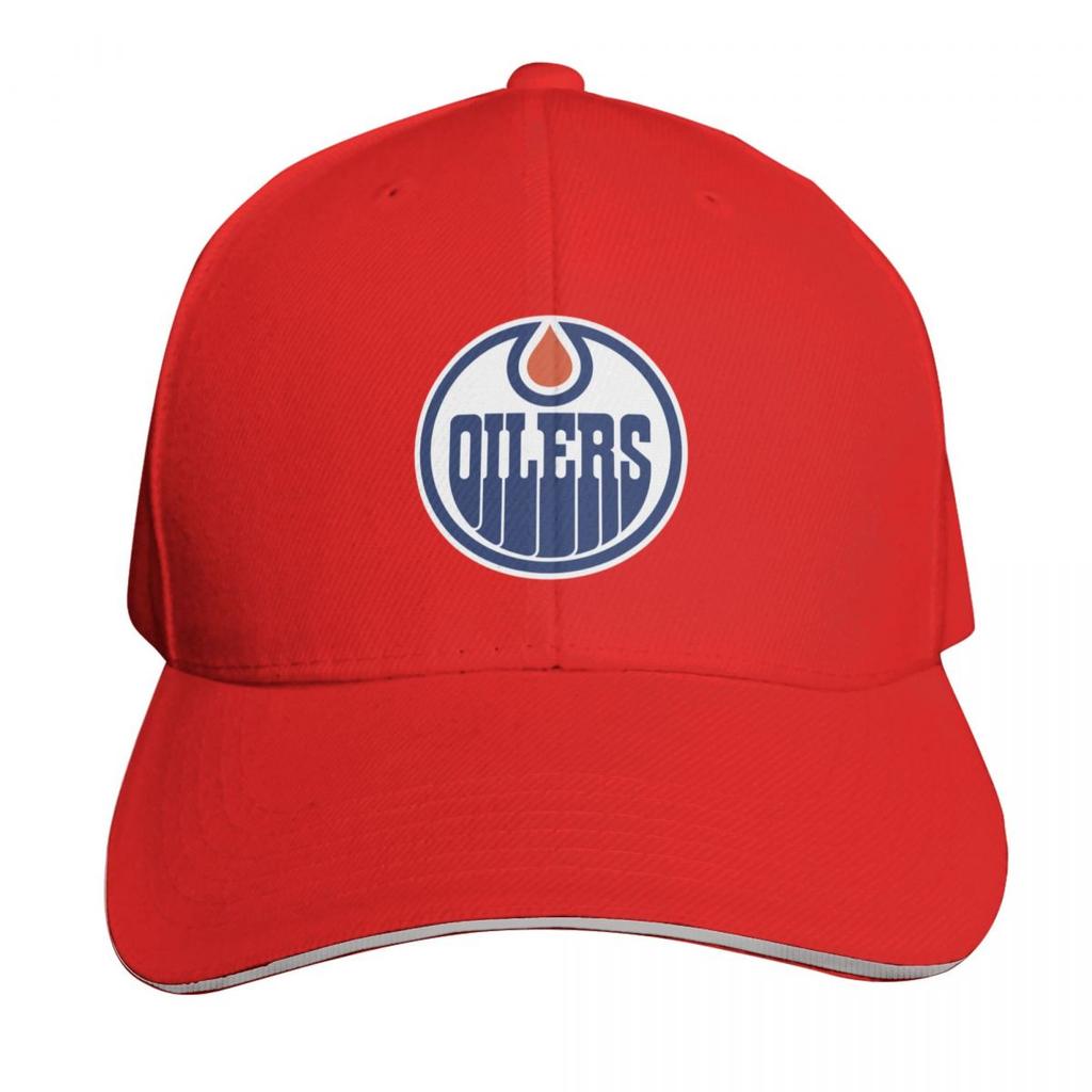 Edmontonlogo Baseball Cap Trucker Cap Big Size Hat Sun Hat For Children Fun Hats Womens Hats Unisexs