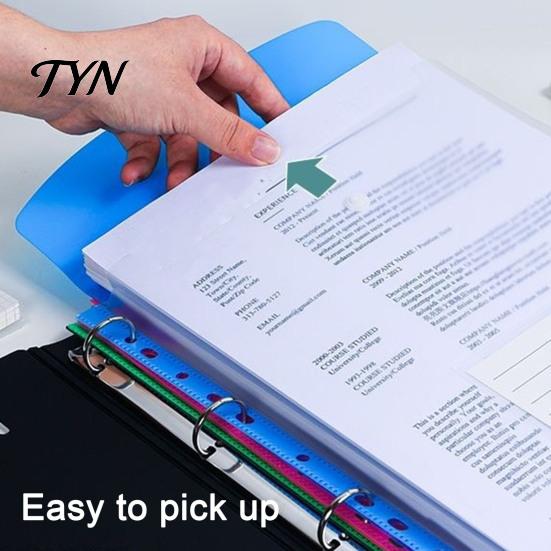 Portable Travel Folder 11 Hole Expanding File Pockets, Reusable PP Document Sleeves, Transparent Multi Purpose Storage Bag Waterproof Organizer