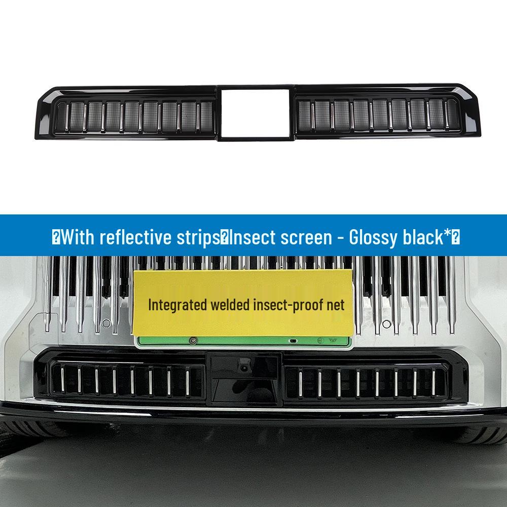 Zeekr 25 Insect Net: Easy Clip-on Front Grille Radiator Protector, No Disassembly Needed.