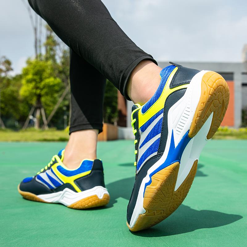 36-46 Unisex Shock Absorption Anti-skid and Wear-resistant Outdoor Badminton Shoes Tennis Shoes Table Tennis Shoes
