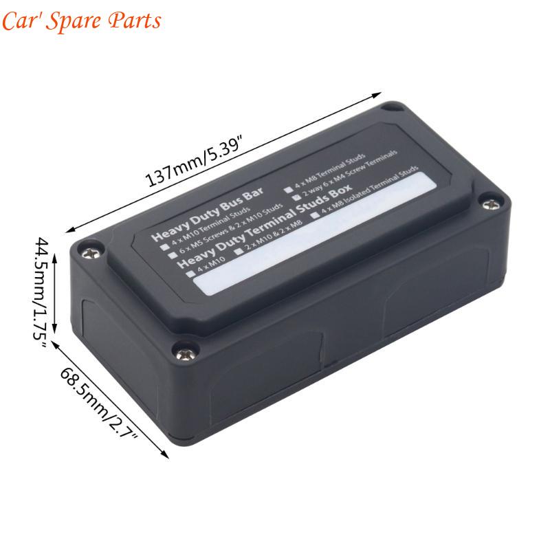 Y4UA Heavy Duty Power Distribution Block 100A Module Design for Car & Boat Durable
