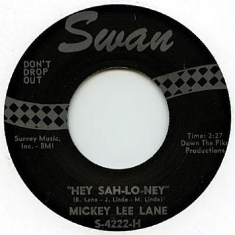 

7-дюймовая пластинка MICKEY LEE LANE / WES DAKUS - Hey Sah Lo Ney / Sour Biscuits S4222 Swan UK 1965 UK Рок