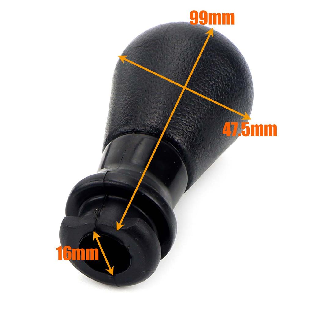 5 Speed Gear Shift Knob Gaiter Manual Stick Shifter For Peugeot 106 107 206 207 306 307 308 3008 406 5008 605 Black