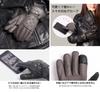 DEGNER Leather Motorcycle Size Women's Gloves, Black, L, FRWG-38