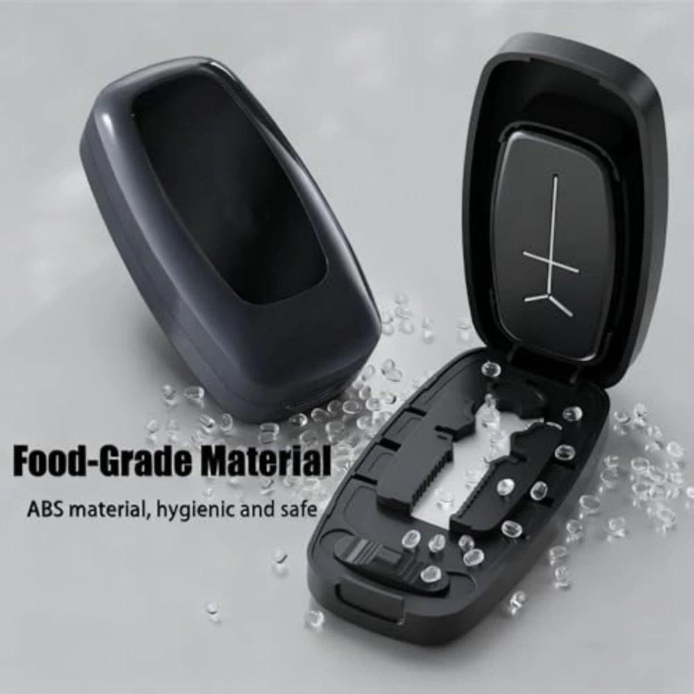 Dust-proof Medicine Cutter Portable Pill Divider Sliding Adjust Pill Cutter Box  Outdoor