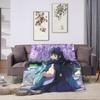 Muichiro Tokito Anime Blanket  Warm Soft Comfortable Plush Bedding Throws For Couch Chair Sofa Bed Picnic Bedspread Bed Cover