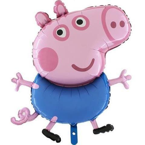 Balon Foliowy Peppa - Świnka George, 90 Cm Grabo
