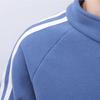 JEEP SPIRIT Men's Striped Stand Collar Fleece Jacket