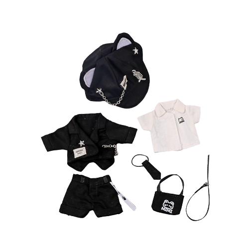 Ob11 Kleidung Niedliche Uniform Molly Puppe Gentleman Anzug Kleidung Hemd Krawatte Dekoration Fischgräten Rasierer Hut 12 Punkte BJD GSC Körper