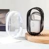1/2pcs Waterproof Piece Transparent Charger Storage Bag With Design Multi Purpose Portable Storage Bag For Travel Storage Bag