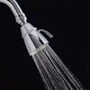 360 Degree Rotary Shower Heads Adjusted Silver Water Saver