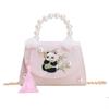 Kids Stylish Genderneutral Shoulder Bag With Cute Panda And Beautiful Chain Details