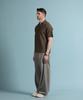 PANICALE Light Brown Johnny Collar Polo Shirt