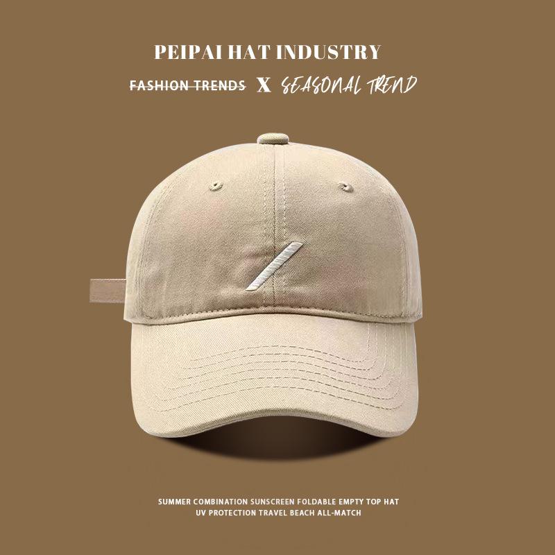 

Baseball cap women s spring and summer new face small visor simple casual sports cap men M（56-58cm）
