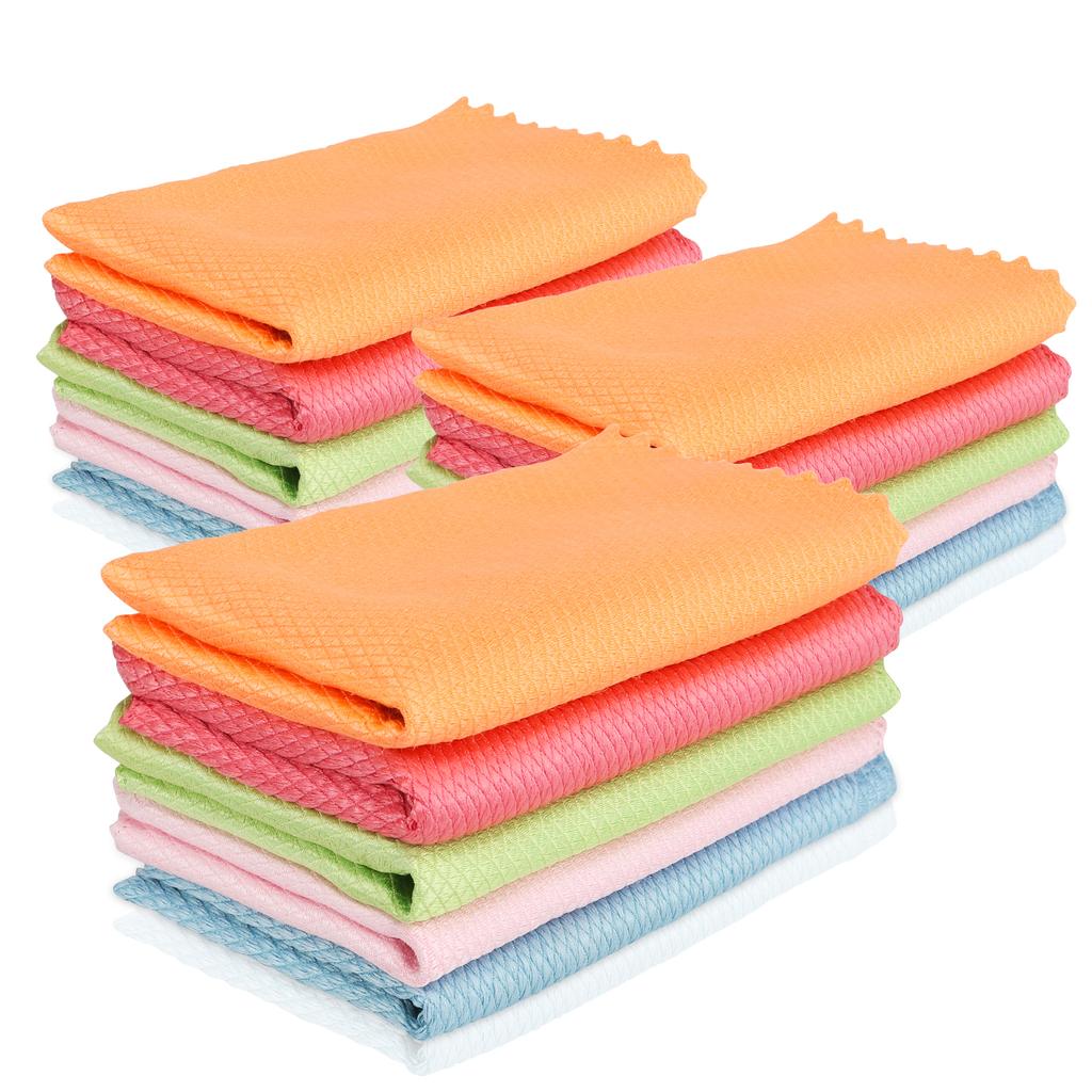 Household Cleaning Cloth with Fish Scale Pattern for Home Cleaning