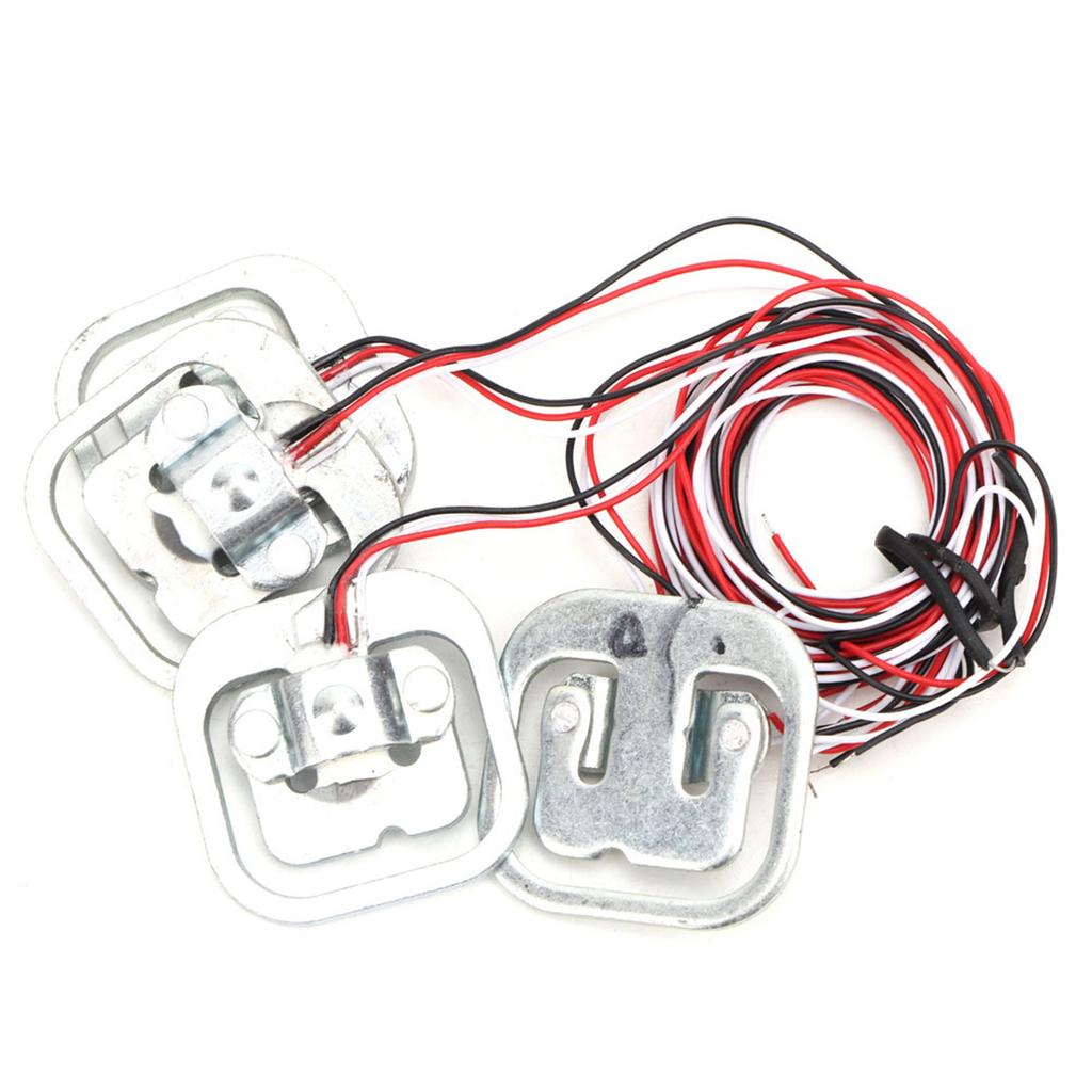 HX711 Module  4 Pcs Personal 50Kg Half Bridge Strain Gauge Weighting Sensor Set